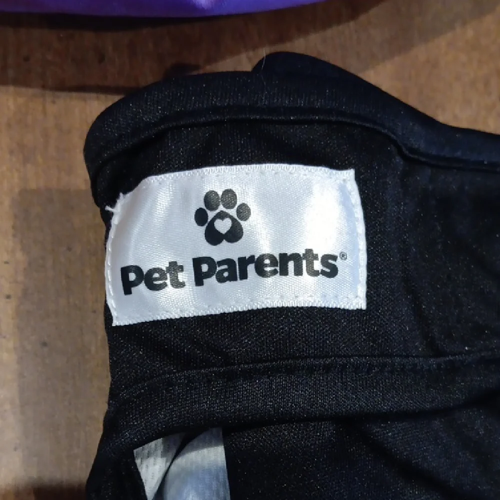Purple and Black Dog Diaper Covers